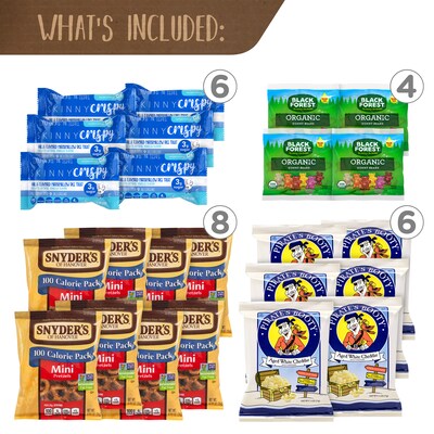 Break Box Pros Healthy Snack Mix, Variety, 37/Box (700-00005)