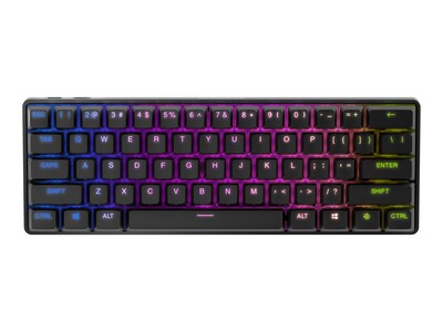 SteelSeries Apex Pro Mini Wireless Ergonomic Gaming Mechanical Keyboard,  Black (64842)