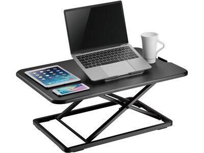 Amer 26" x 19" Desktop Riser for Laptops, Black (EZUP2619)