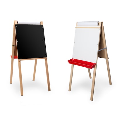 Crestline Dry-Erase Mobile Whiteboard, 44 x 19 (FLP17437)