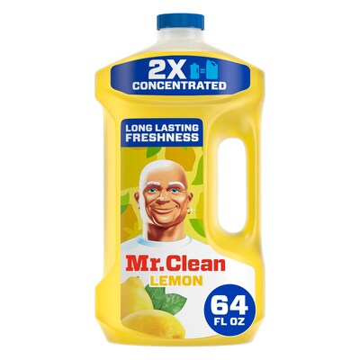 Mr. Clean Antibacterial Multi-Surface Cleaner, Lemon Scent, 64 fl. oz. (11290)