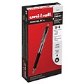 uniball Signo RT Gel Pens, Micro Point, 0.38mm, Black Ink, 12/Pack (69034)