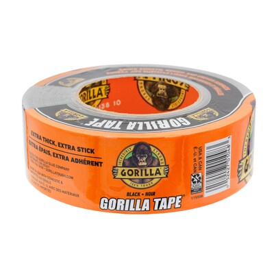 Gorilla Duct Tape, 1.88" x 30 yds., Black (105629)