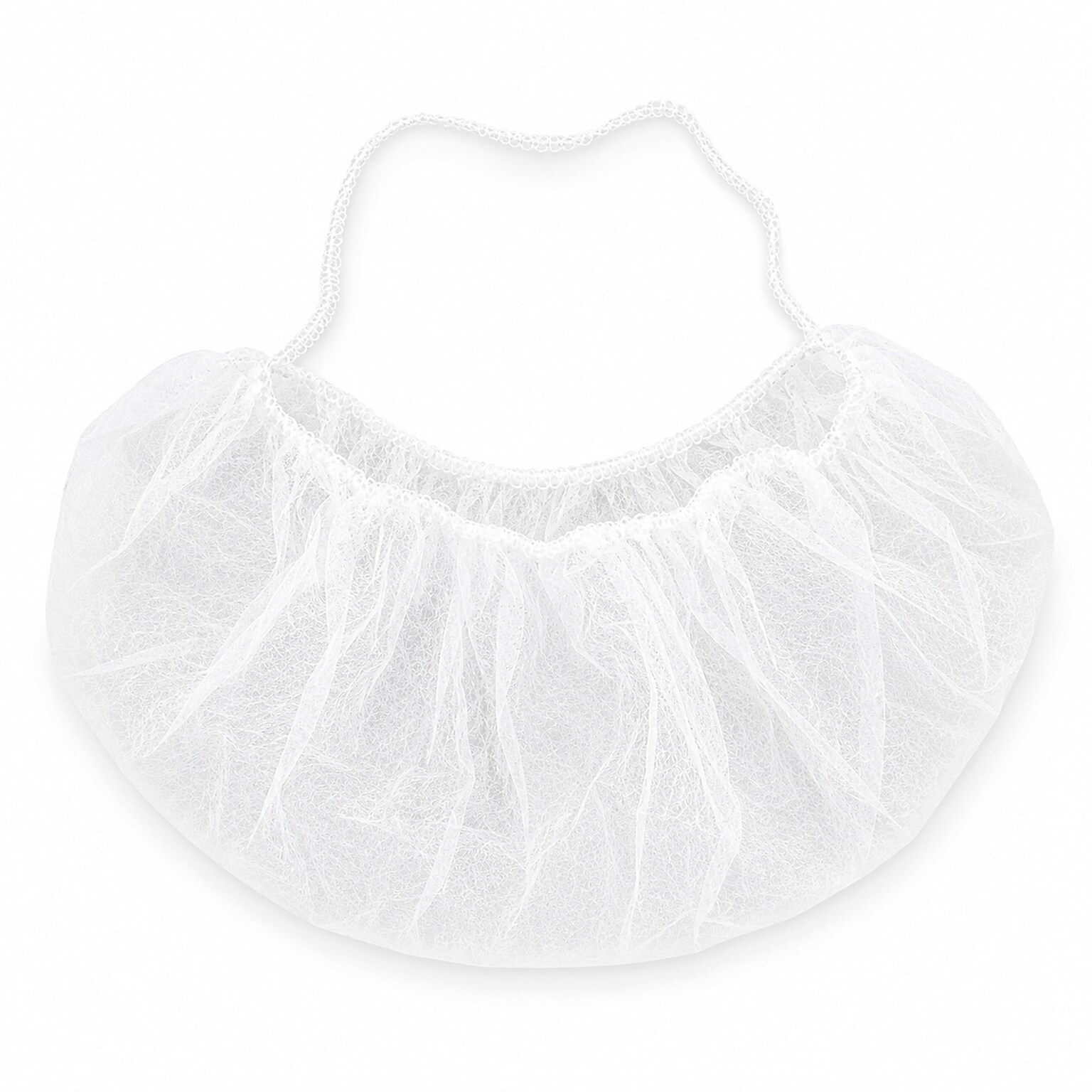Global Industrial Nylon Beard Cover, One Size, 21 , 100/Bag (708194)