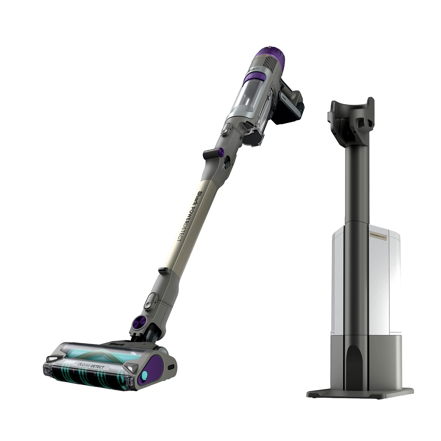 Shark PowerDetect Clean & Empty Cordless Stick Vacuum, Bagless, Grey (IP3251)