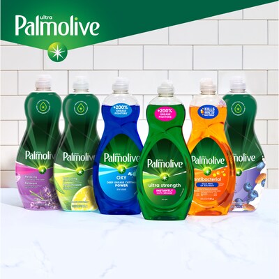 Palmolive Ultra Strength Liquid Dish Soap, Fresh Scent, 32.5 oz., 9/Carton (US04282ACT)