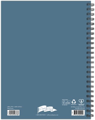 2027 Willow Creek Petal Power 6.5 x 8.5 Calendar Year Weekly & Monthly Standard Planner, Assorted Colors (67383)