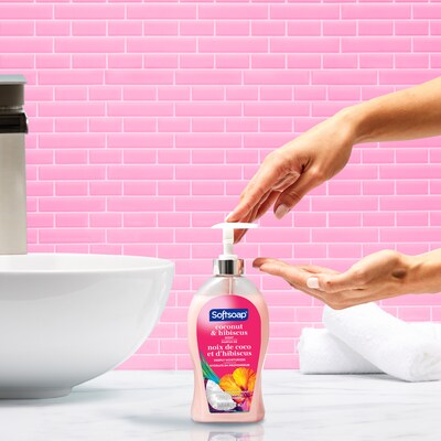 Softsoap Liquid Hand Soap, Coconut & Hibiscus, 11.25 Oz. (US07157A)