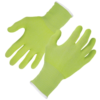 Ergodyne ProFlex 7040 Seamless Knit Cut Resistant Gloves, Food Safe, ANSI A4, Lime, XXL, 1 Pair (180