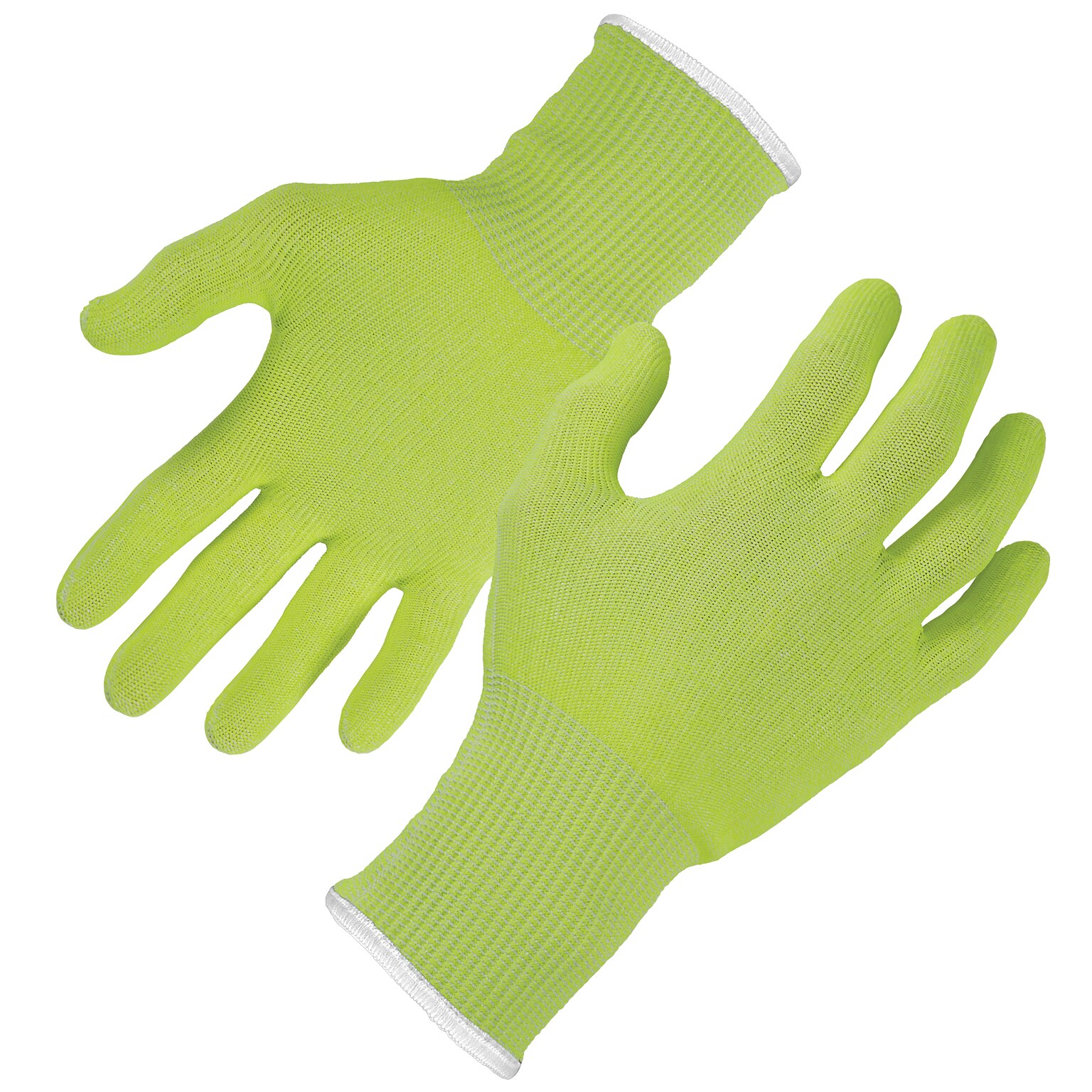Ergodyne ProFlex 7040 Seamless Knit Cut Resistant Gloves, Food Safe, ANSI A4, Lime, XXL, 1 Pair (18016)
