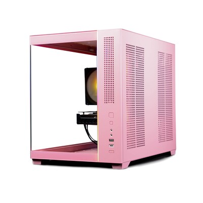 Skytech Gaming Aurora Desktop Computer, NVIDIA GeForce RTX 5060, Intel Core i5-1400F, 16GB RAM, 1TB SSD, Windows 11, Pink