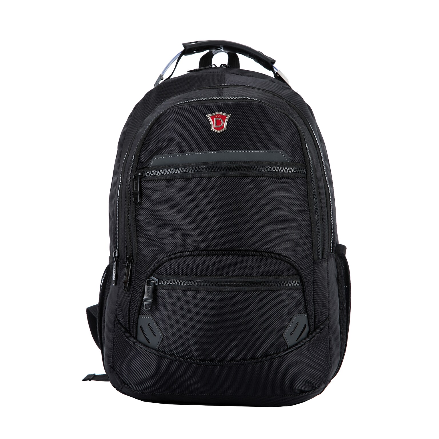 DUKAP ECHO Laptop Compatible Backpack, Large, Black (B-DKECH-3613)