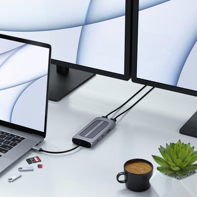 Satechi USB-C Multiport MX, Space Gray (ST-UCMXAM)