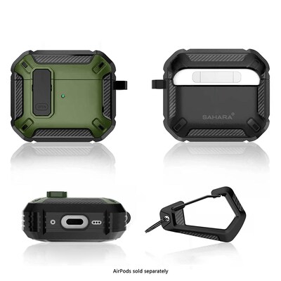 SaharaCase Raider Case for AirPods, 4th Generation, Cactus Green (HP00179)