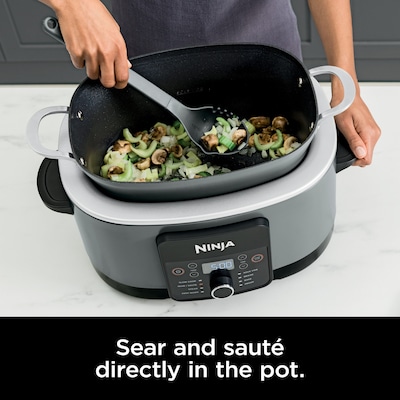 Ninja Foodi 8.5 Qt. Slow Cooker, Seasalt Grey (MC1001)