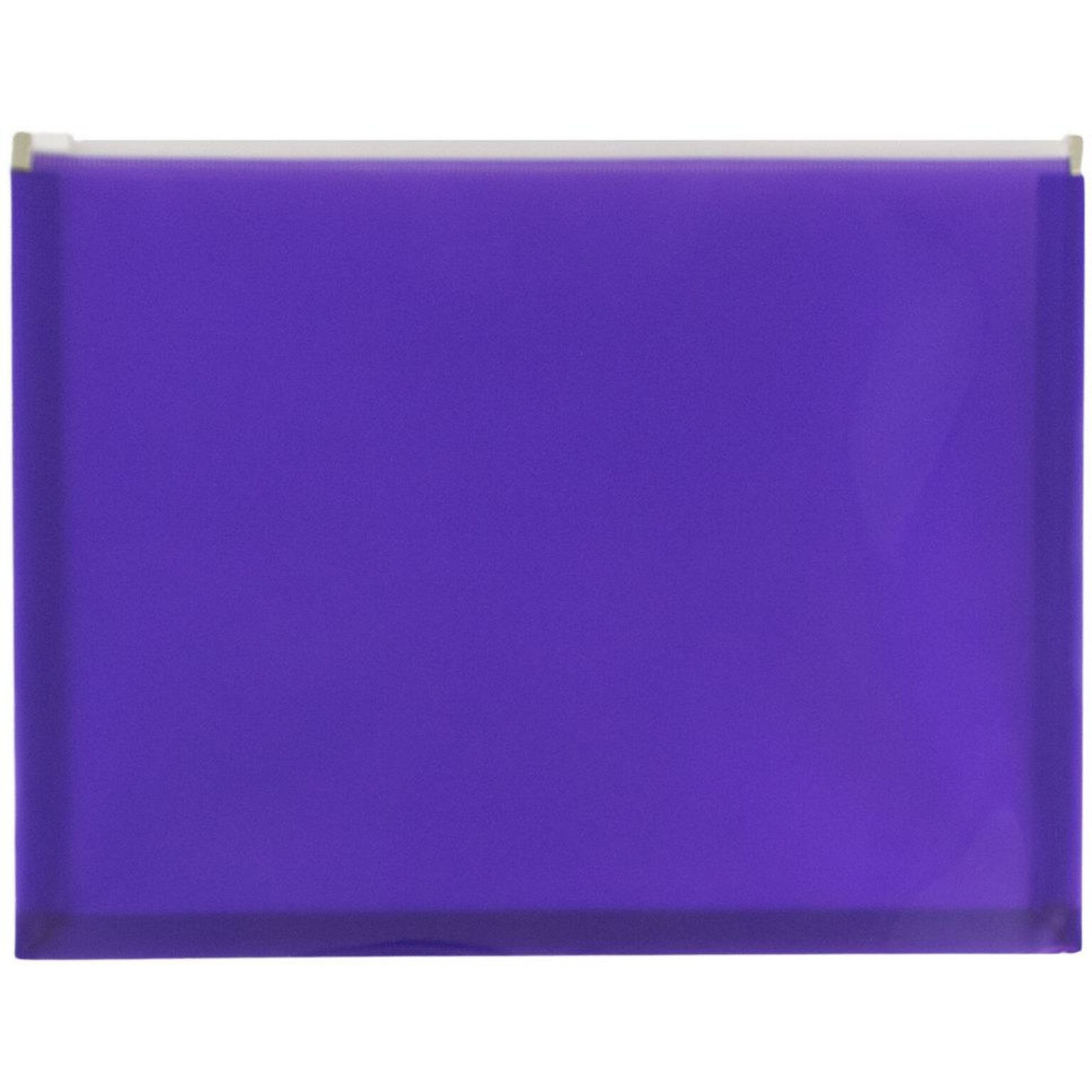 JAM Paper Premium Plastic Document File, Letter, Purple, 3/Pack (218Z1PUX3)