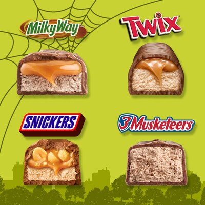Mars Halloween Minis Milk Chocolate Variety Candy Pack, 30.63 oz., 110 Pieces (461993)