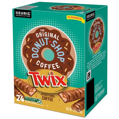 The Original Donut Shop Twix Coffee Keurig® K-Cup® Pods, Medium Roast, 24/Box (5000368824)