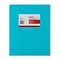 Staples® 2-Pocket Portfolio with Fastener, Teal (55478)