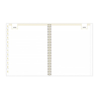 2026 Blue Sky Tile Frosted 8.5" x 11" Weekly & Monthly Personal Planner (101411-26)