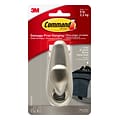 Command™ Large Forever Classic Hook, Brushed Nickel (FC13-BN-ES)