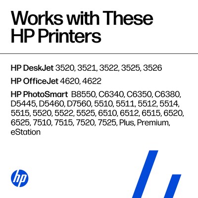 HP 564XL Black High Yield Ink Cartridge, Prints Up to 550 Pages (CN684WN#140)