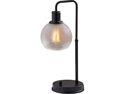Simplee Adesso Barnett Table Lamp, Satin Black (SL3711-01)
