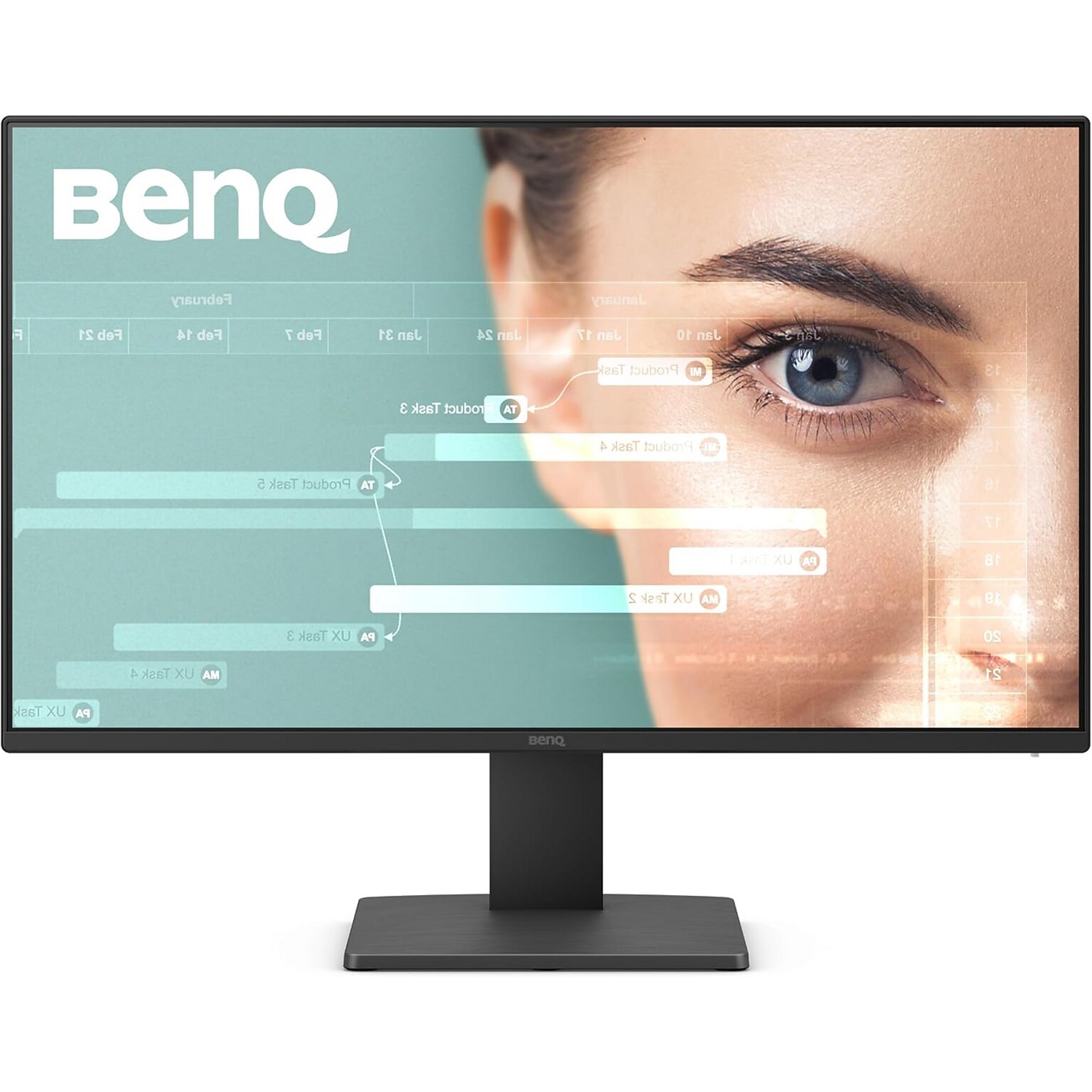 BenQ 23.8 FHD IPS 100Hz Monitor, Black (GW2491)