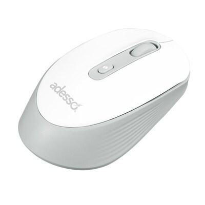 Adesso iMouse A30 Wireless Ambidextrous Optical Mouse, White (iMouse A30W)