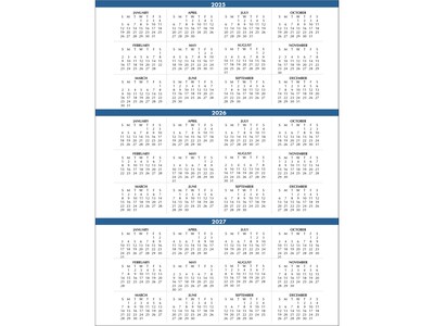 2025 House of Doolittle Earthscapes 8.5" x 11" Weekly & Monthly Planner, Leatherette Cover, Black (27302-25)
