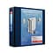 Staples® Better 4 3 Ring View Binder with D-Rings, Navy Blue (27922)