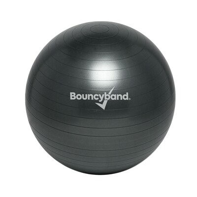 Bouncy Bands Balance Ball, 65cm, Dark Gray (BBAWBS65GY)