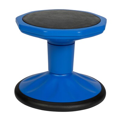 Flash Furniture Lucas Plastic Kids Wobble Stool,  Blue (BFT9001F12BL)