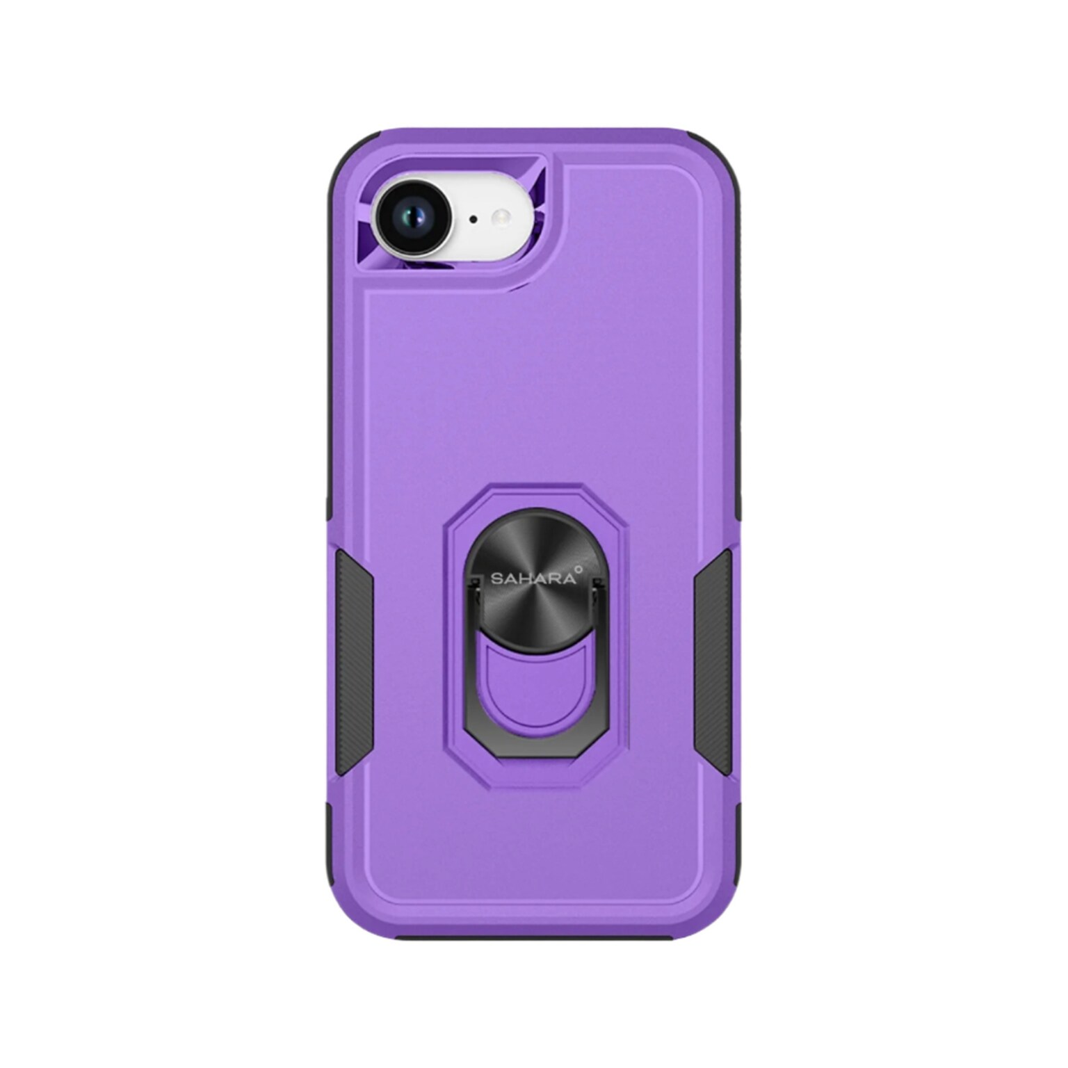 SaharaCase Raider Series Phone Case for iPhone 16e, Shock Absorbing, Purple (CP00819)