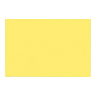 Prang 12" x 18" Construction Paper, Yellow, 50 Sheets/Pack (P8407-0001)