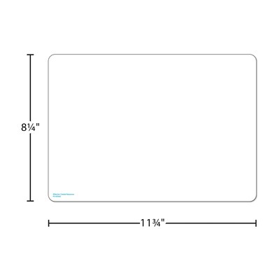 Teacher Created Resources Double-Sided Premium Blank Dry Erase Boards, 10/Pack (TCR77891)