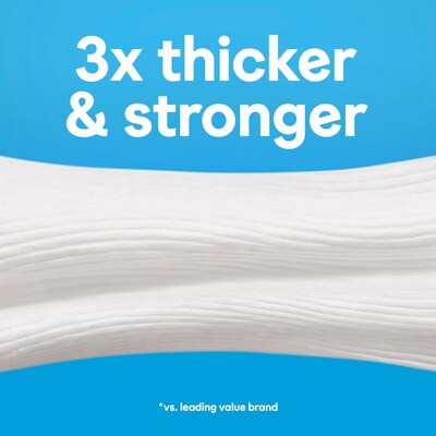 Cottonelle Ultra Clean Toilet Paper, 1-ply, White, 312 Sheets/Roll, 24 Rolls/Case (54161/55492)