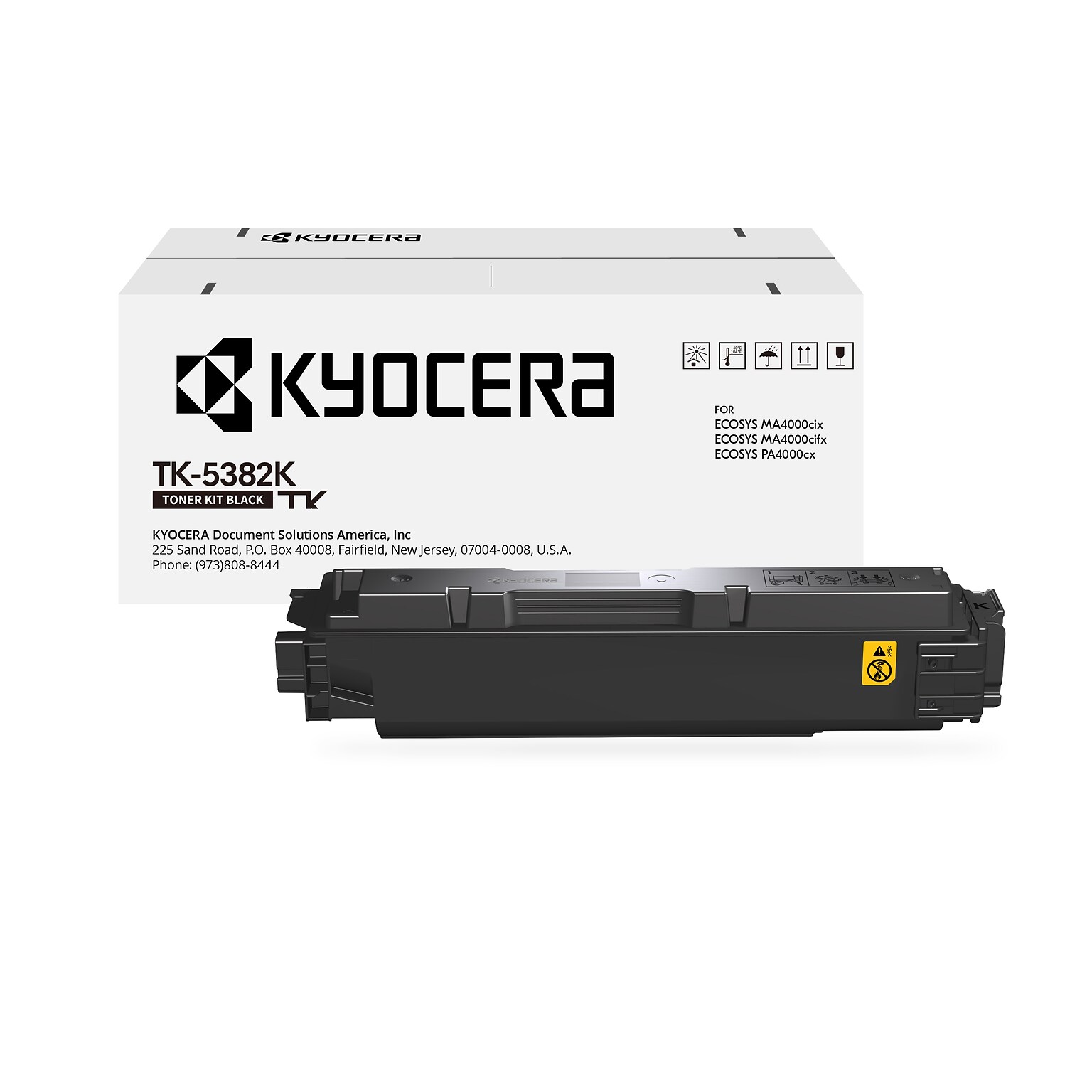 Kyocera TK-5382K Black Standard Yield Toner Cartridge (1T02Z00US0)