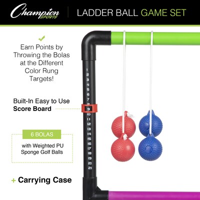 Champion Sports Ladder Ball Game Set (CHSLGSTSET)