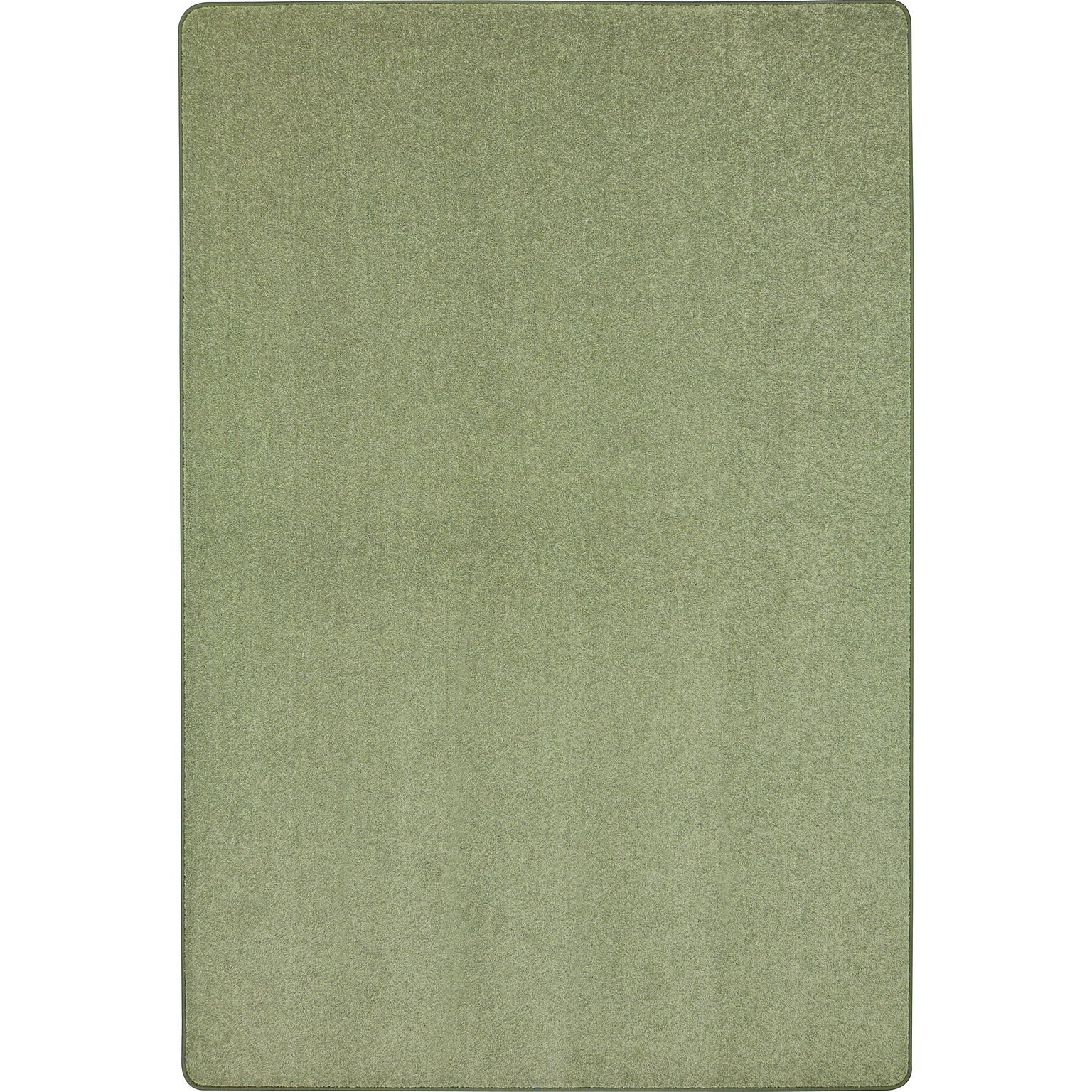 Joy Carpets Endurance Polyester 4 x 6 Machine Tufted Rug, Sage (80N-11)