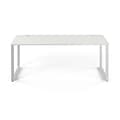 Union & Scale™ Workplace2.0™ 72W x 30D Writing Desk, Silver Mesh (UN57482)