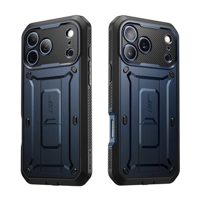 SUPCASE Unicorn Beetle Pro Case for iPhone 17 Pro, Shock Absorbing, Azure (SUP-iPhone2025Pro-UBPro-SP-Azure)