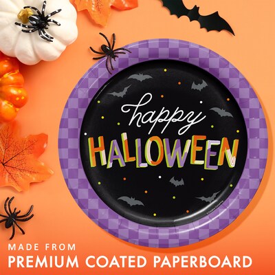 Creative Converting Retro Halloween Tableware Set, Serves 8 (DTC9025E2A)