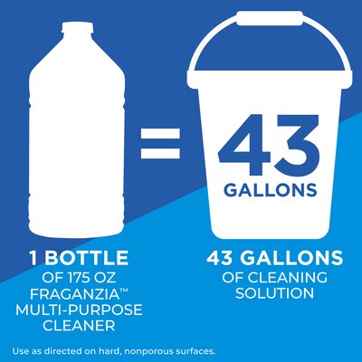 CloroxPro Clorox Fraganzia Multi-Purpose Cleaner, Lavender Meadows Scent, 175 oz. (60614)