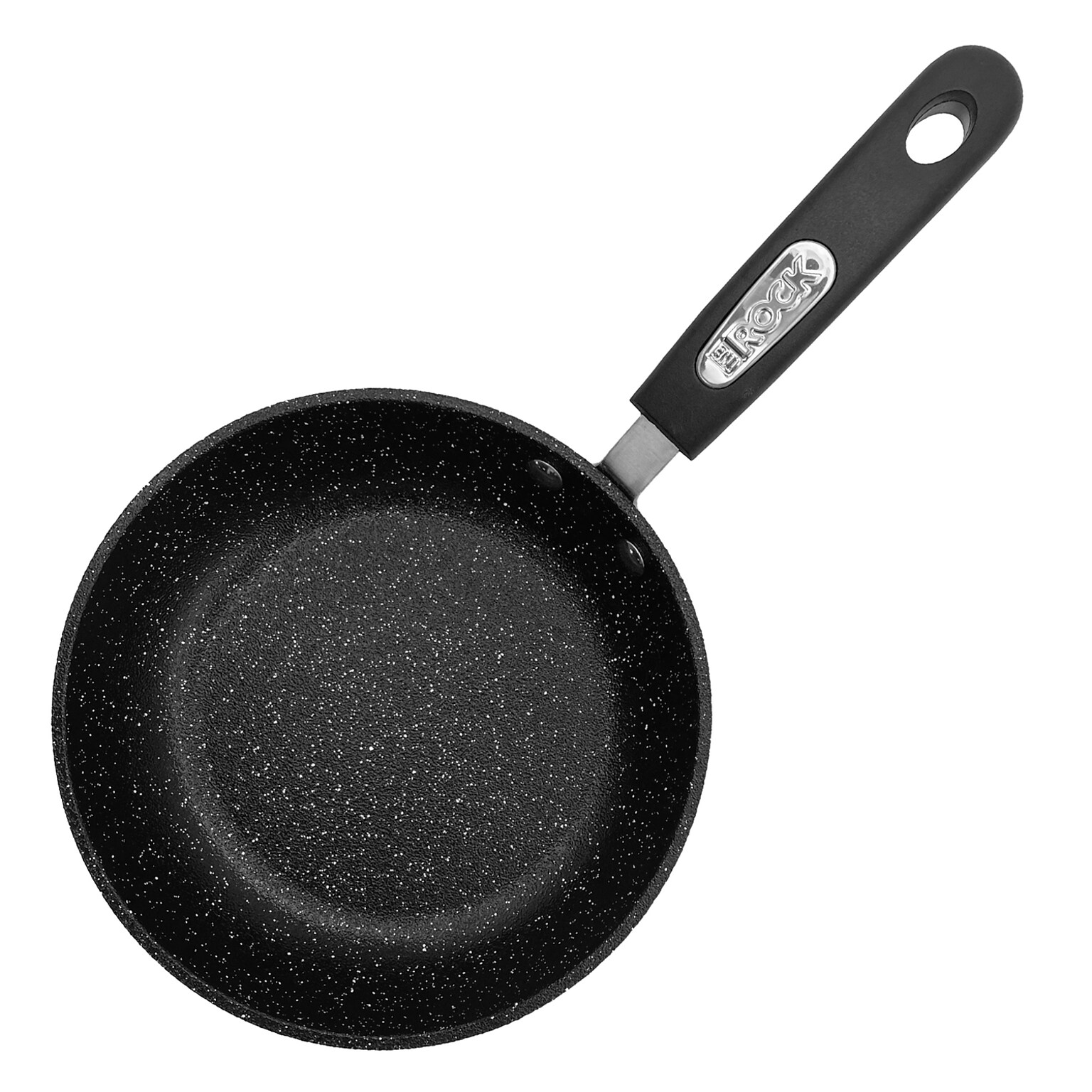 THE ROCK by Starfrit Terra Aluminum 12 Frying Pan, Black (060306-004-0000)