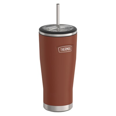 Thermos Icon Stainless Steel Vacuum Insulated, 24 oz., Saddle, (THRIS1112SD4)