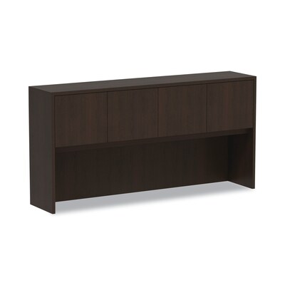 Alera Valencia Series 71 W Desktop Hutch, Espresso (ALEVA287215ES)