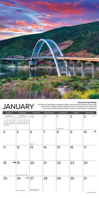 2026 Willow Creek Arizona 12" x 12" Monthly Wall Calendar (49907)