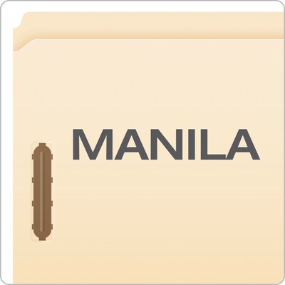 Pendaflex Heavy Duty Cardstock Classification Folder, No Expansion Expansion, Legal Size, Manila, 50/Box (FM312EE)