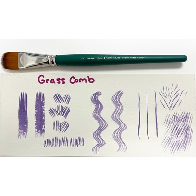 Silver Brush Crystal Variety Brush Set, 11/Pack (SLVCR6869)